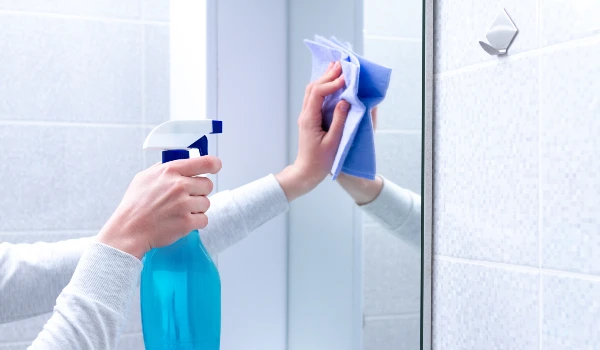 Bathroom Surfaces Clean Tiles Fixtures and Mirrors