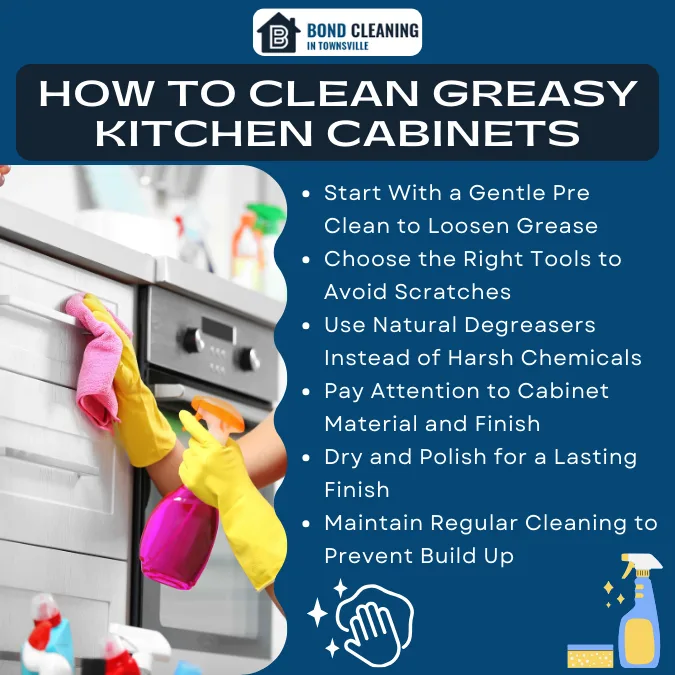 How To Clean Greasy Kitchen Cabinets